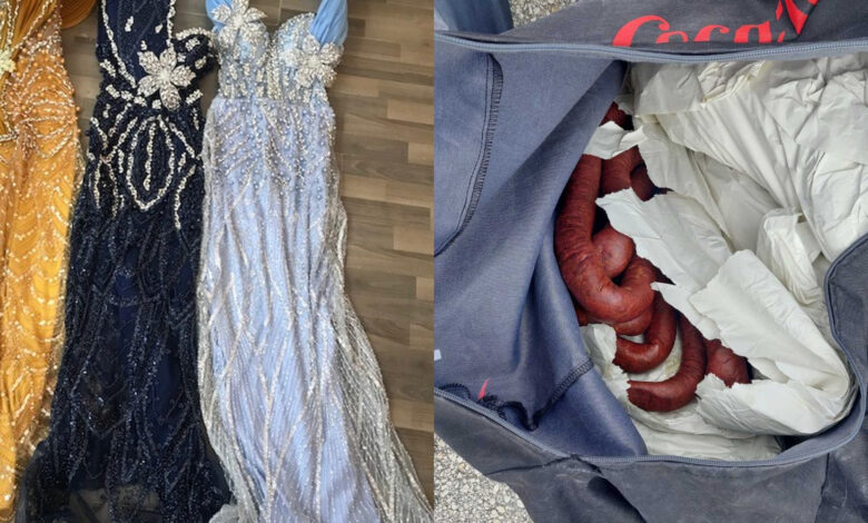 U autobusu kod Vranja otkriveno pola tone sudžuka i svečane haljine 1 sudzukhaljine