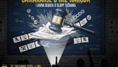 slapp tuzbe i projekcija plakat 1