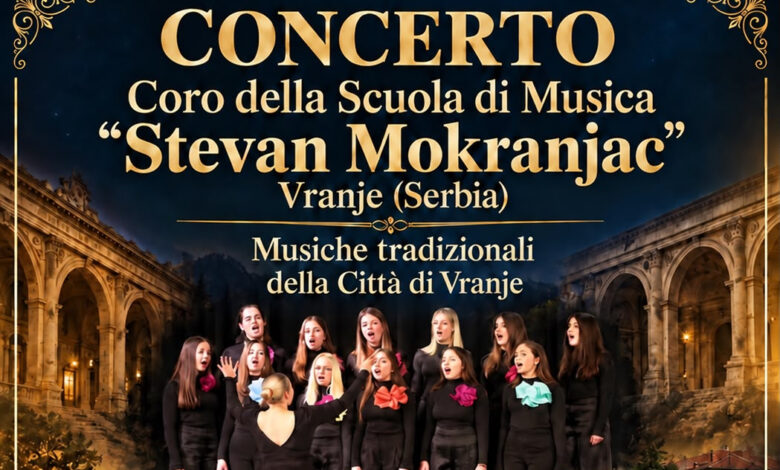 Hor Muzičke škole iz Vranja na koncertnoj turneji po jugu Italije 1 dantemuzsk